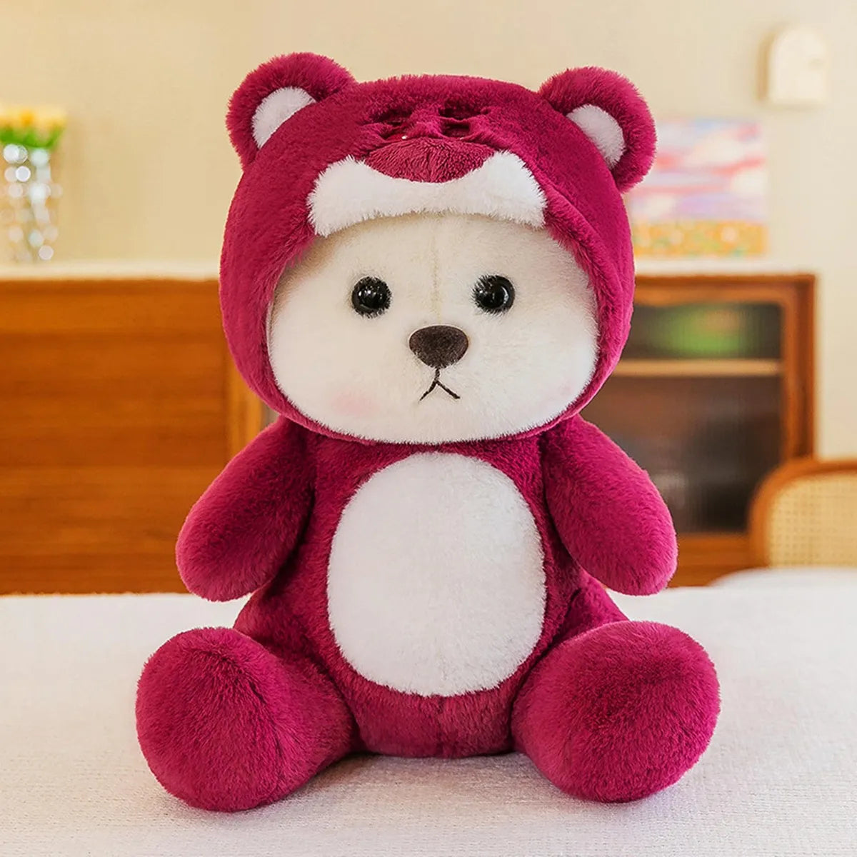 OSITO DISFRAZADO DE LOTSO 50 cm + TARJETA DE DEDICATORIA GRATIS💖🎁